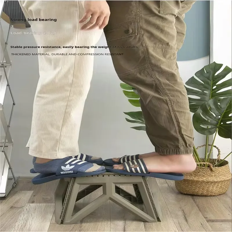 Portable Folding Seat for Outdoor Activities - Lightweight, Robust, and Long-Lasting Stool for Camping, Fishing, and Beach image 4