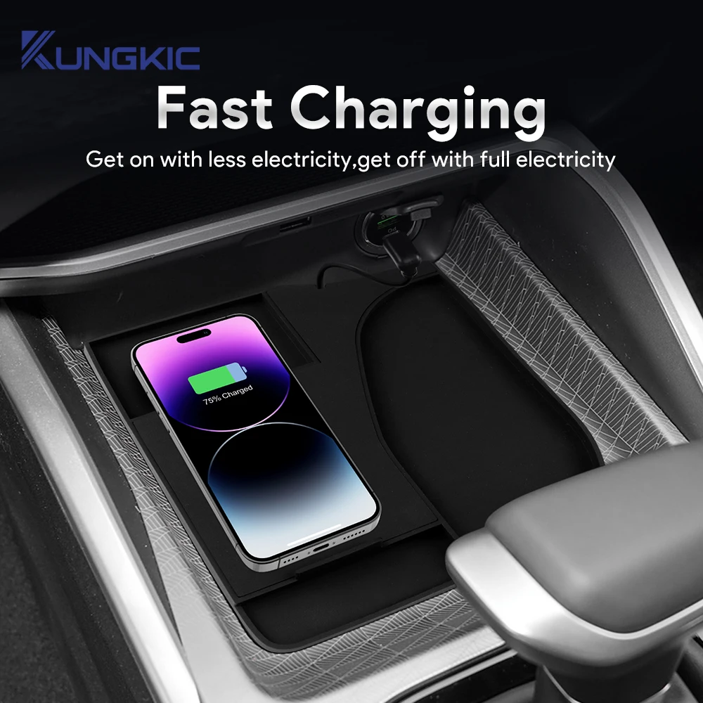 

For Geely Emgrand 2022 2023 2024 2025 Car Wireless Charger 15W Mobile Phone Fast Charging Holder LHD Accessories