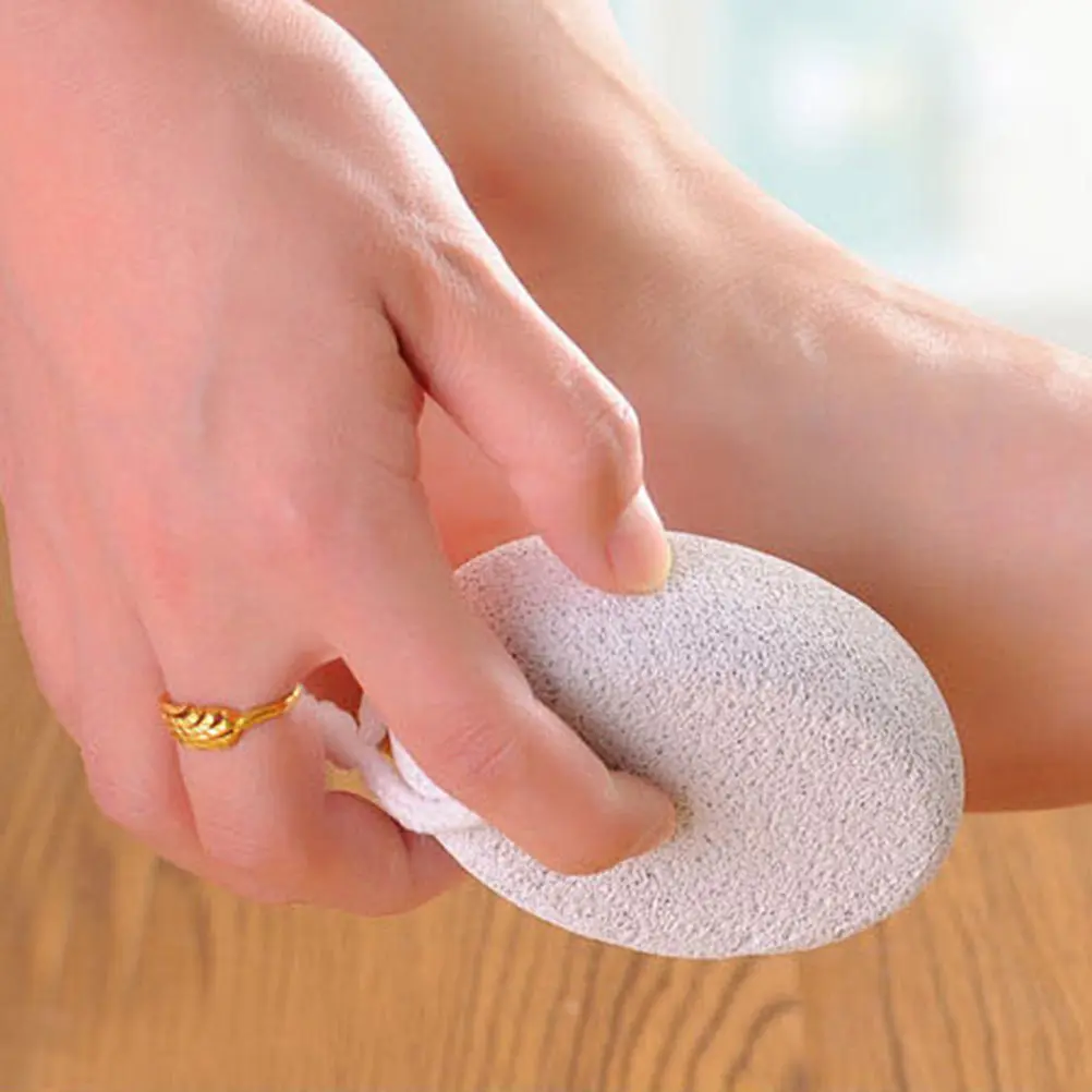 3Pcs Wooden Handle Foot File with Artificial Stone Surface Callus Remover for Cracked Heels Dry Skin Pedicure Tool Foot Rasp