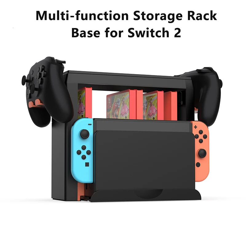 

For Switch 2 Joycon Storage Bracket Controller Holder Game Storage Tower For Switch 2 Game Consoles Dock Station Organize Rack