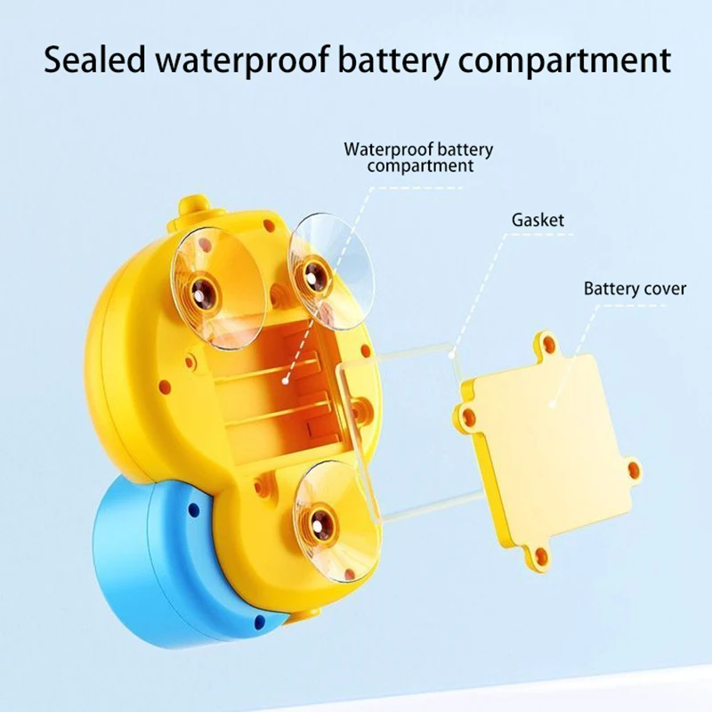 جديد لطيف بطة حمام لعبة دش رذاذ كهربائي الحمام الاطفال المياه لعبة طفل حوض الاستحمام لعب لعبة صنبور السباحة لفتاة هدية #4