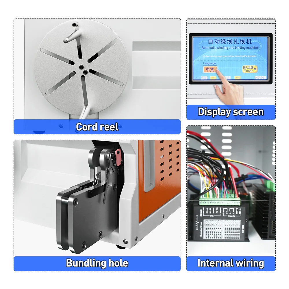 آلة لف الأسلاك لفائف ربط الكابل لفائف آلة تجميع الأسلاك #3
