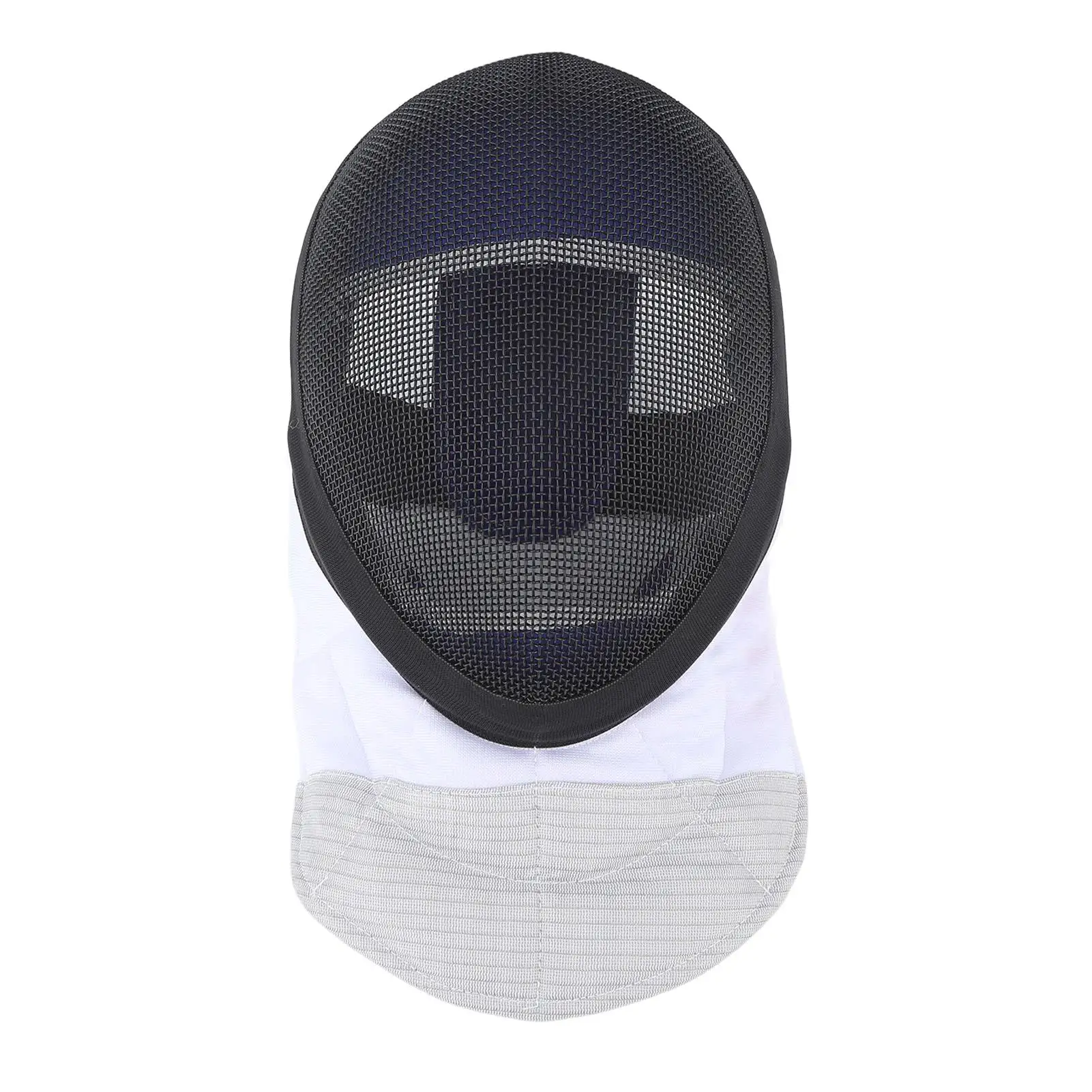 

Fencing Sports Mask Helmet with Padded Bib for Practice and Competition - Black Fencing Gear