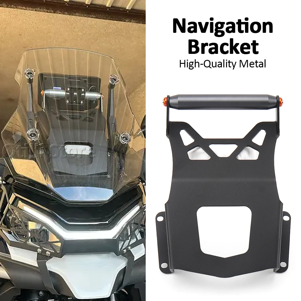 

For CFMOTO 800MT MT 800 Motorcycle Mobile Phone GPS Navigation Bracket Plate Accessories Expansion Bracket 800 MT 2023-2025