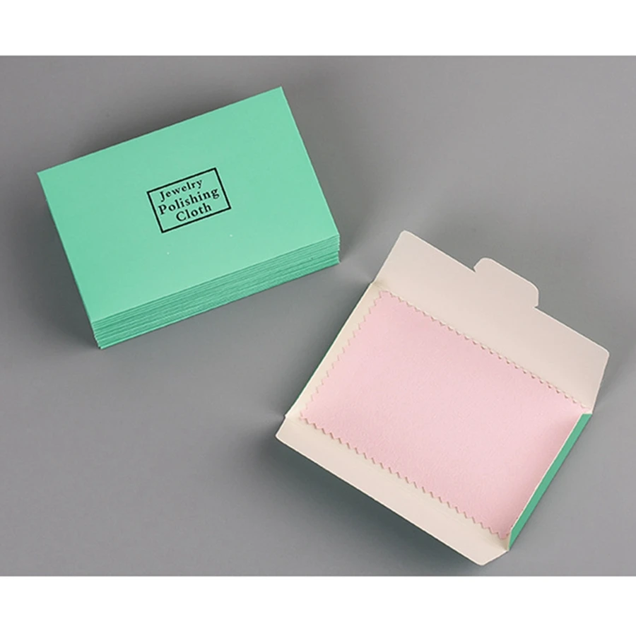 B23B 100Pcs Silver Polish Cleaning Polishing Cloth Package Silver Cleaning Cloth WW Wiping Cloth Silver Jewelry Suede