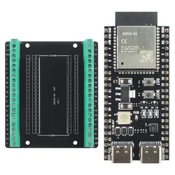 ESP32 S3 Development Boards with Expansion Adapter Kit 2.4G Wifi BT Module ESP32-S3 N8R2 N16R8 44Pin Type-C ESP32-S3
