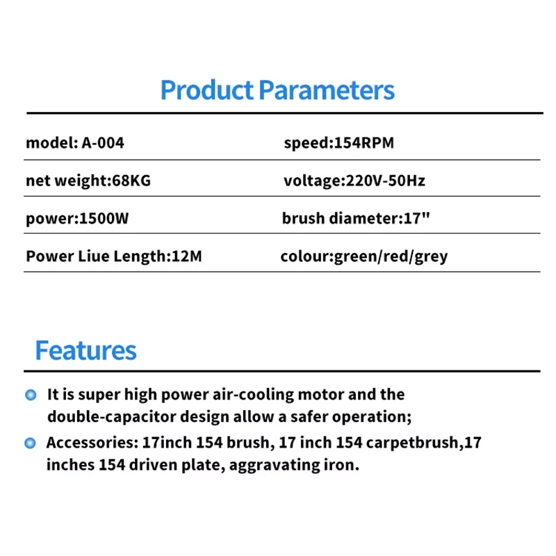 2025Shops Hotel Smerigliatrice per pavimenti a terra piatta Lucidatore Macchina per la pulizia dei tappeti Spazzola multifunzionale Pulizia dei pavimenti senza fili