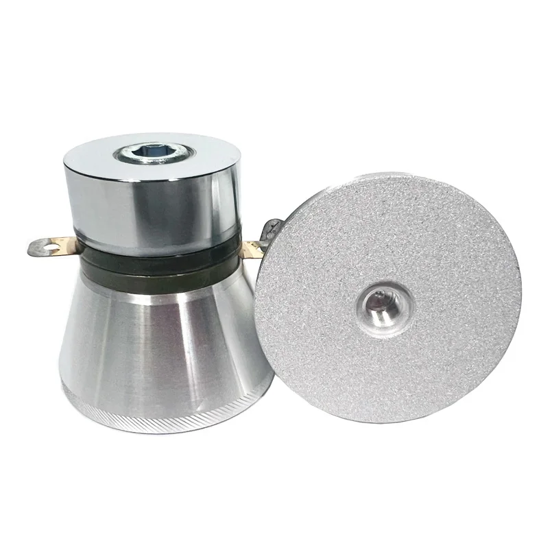 

28KHz 100W Ultrasonic Transducer Piezo Sensor For Industrial Car Engine Hardware Parts Washing Equipment