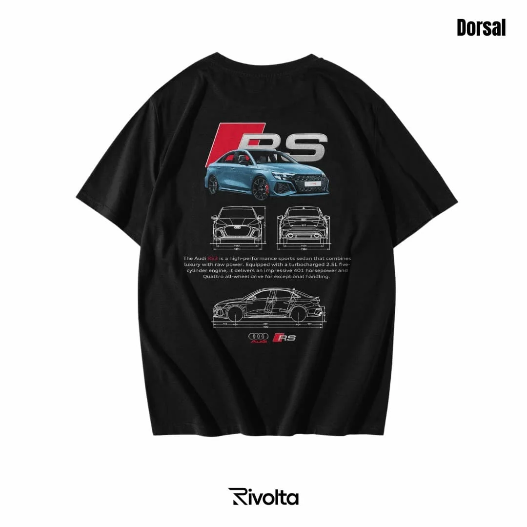 

Audi RS Cotton Crew Neck Unisex T-shirt Gift Sports Car Racing Shirt Jersey T-shirt High Quality Fashion Casual Luxury T-shirt