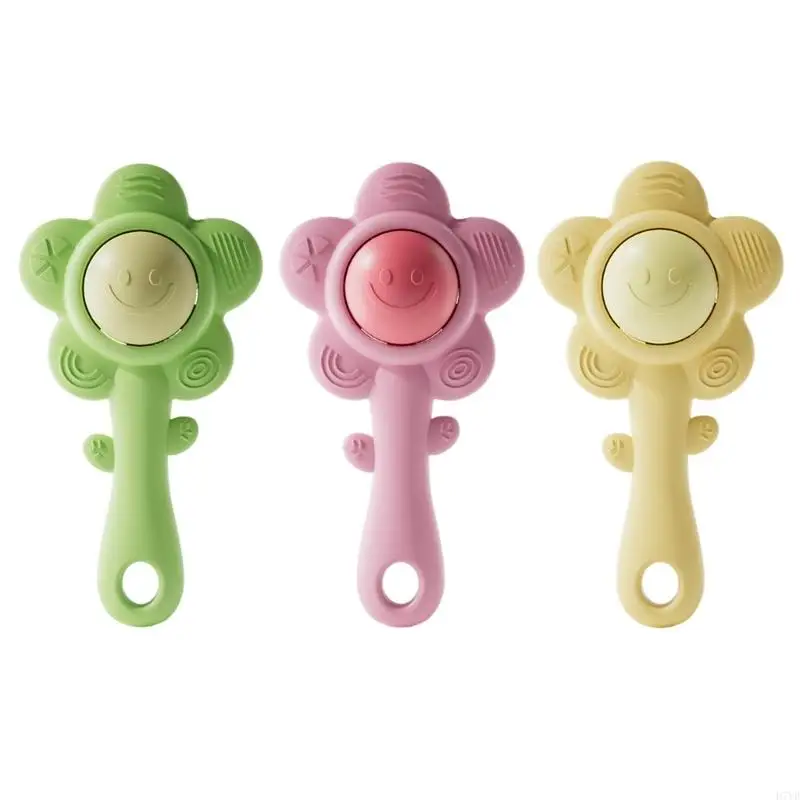 

D7YD Baby Teether Rattle Toy For Toddler Fine Motor Skill Development