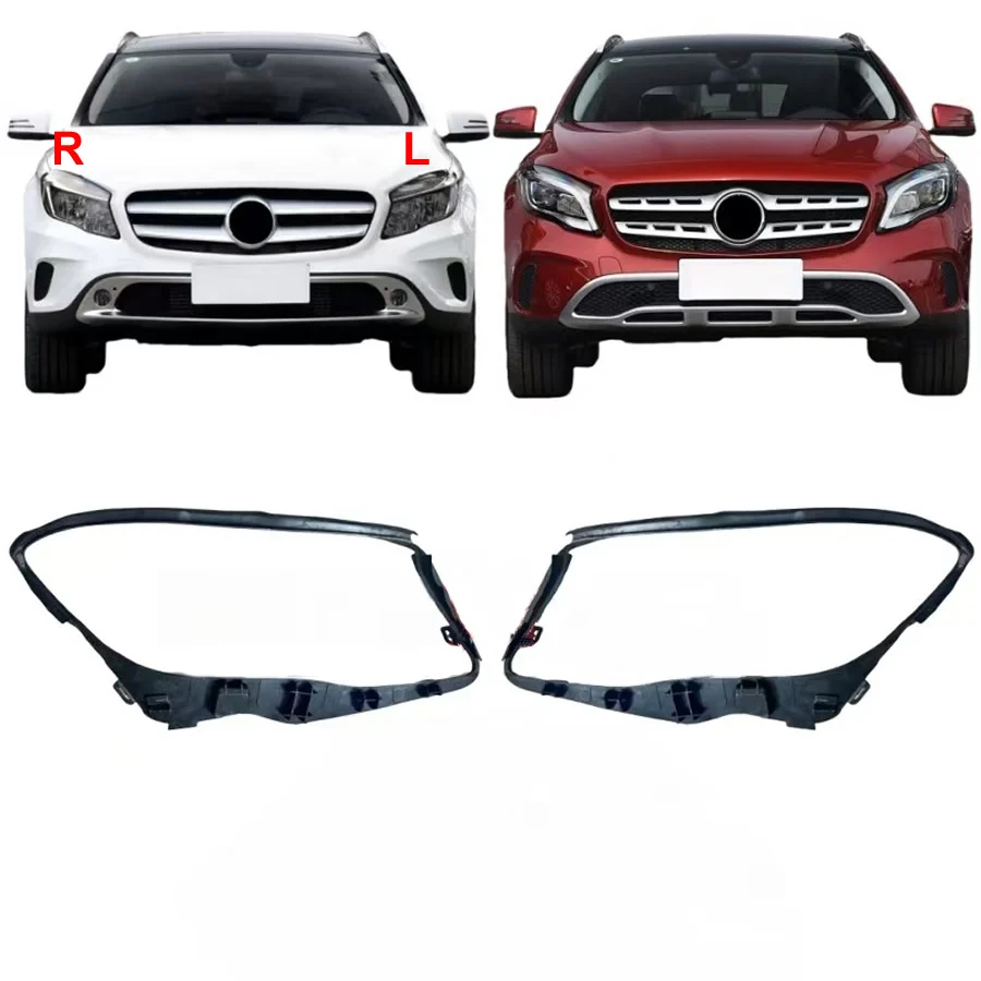 

For Benz W156 GLA GLA200 GLA220 GLA260 2015-2019 Headlight Rubber Sealing Strip Trim Headlamp Decorative Waterproof Strip