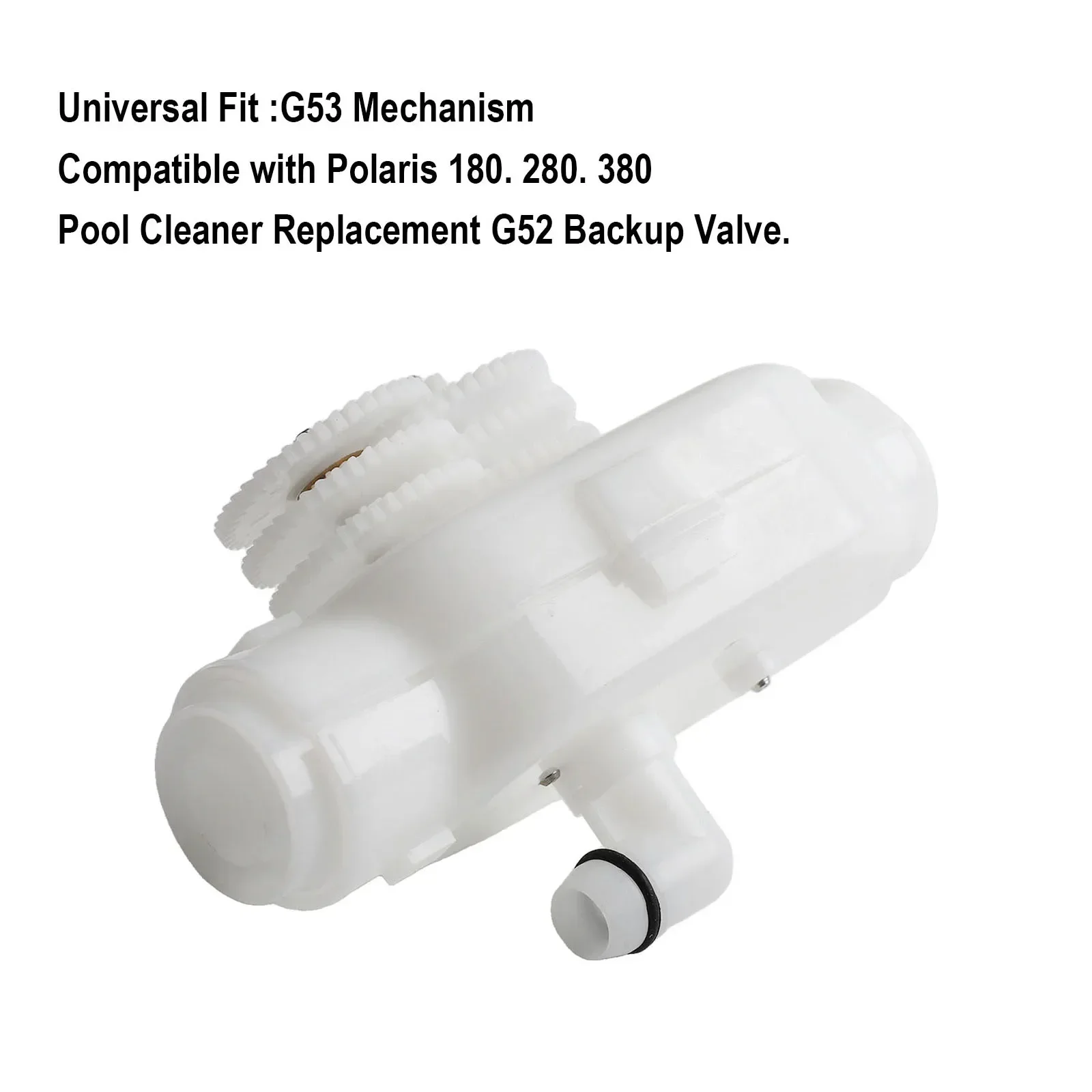 Pool Parts Backup Valve Replacement Internal Parts White For Polaris 180 280 380 G52 Pool Cleaner G52 Spare Valve