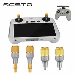 Upgraded CNC Aluminum RC Sticks for DJI Mini 3 Pro/FPV/Avata 2 with Hexagon Anti-Slip Grip Compatible Mini 4 Pro Accessories