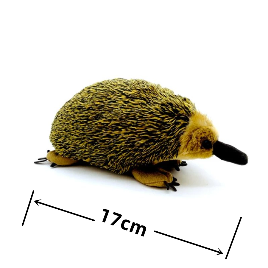 Echidna High Fidelity Anime Cute Mole Plushie Spiny Anteater Plush Toys Lifelike Animals Simulation Stuffed Doll Kawai Toy Gifts