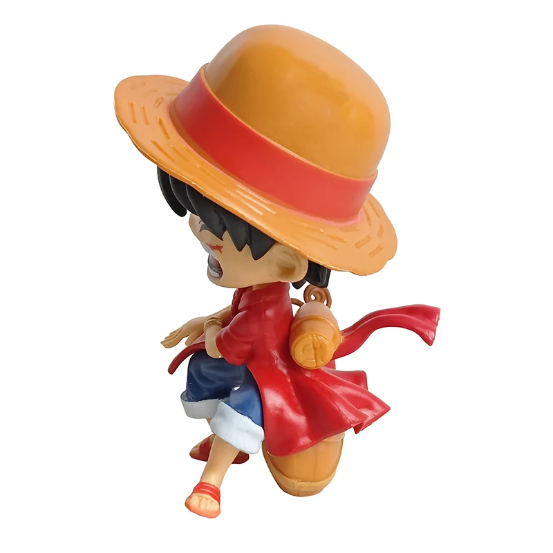 Anime-Zubehörserie: Neue ONE PIECE Luffy, Solon, Sanji Q-Version sitzende Figuren-Modelle als Spielzeug für Kindergeburtstage – Detail 13