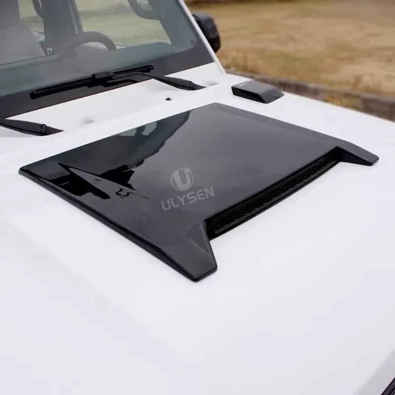 for Chery ICAUR V23 Black Warrior Style Hood Scoop Cover Simulation Air Intake Protector Off Road Exterior Modification