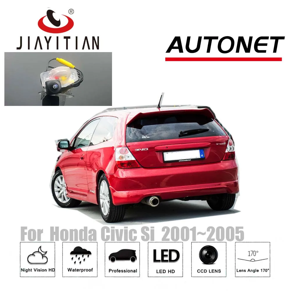 JIAYITIAN Rückansicht Kamera Für Honda Civic EP2 EP3 EU1 2001 2002 2003 2004 2005/CCD/Nachtsicht/Backup Reverse Parkplatz kamera