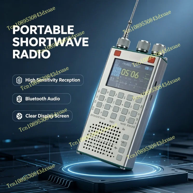 ATS125 FM Radio Upgrade Version - TEF6686 High Sensitivity Bluetooth Multifunctional Radio