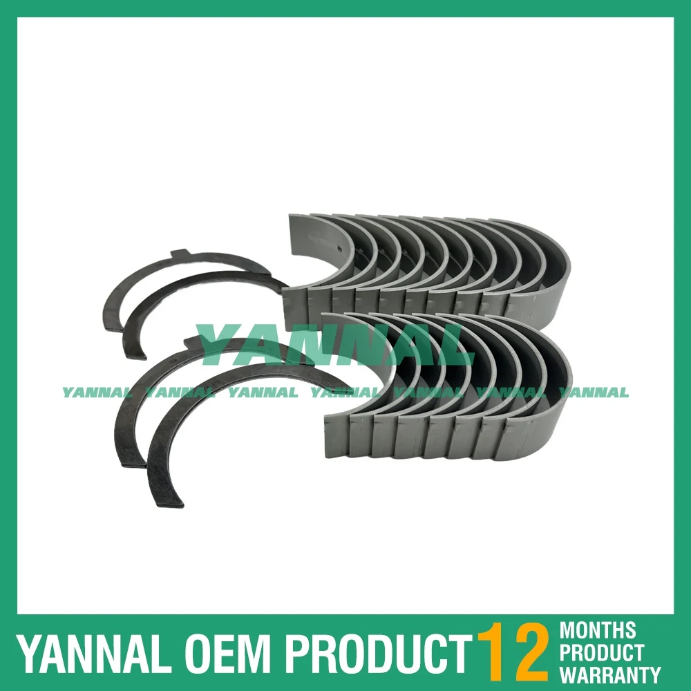 4TNE84 4TNV84 4TNV84T Crankshaft Main Conrod Bearing Set For Yanmar Engine 4D84