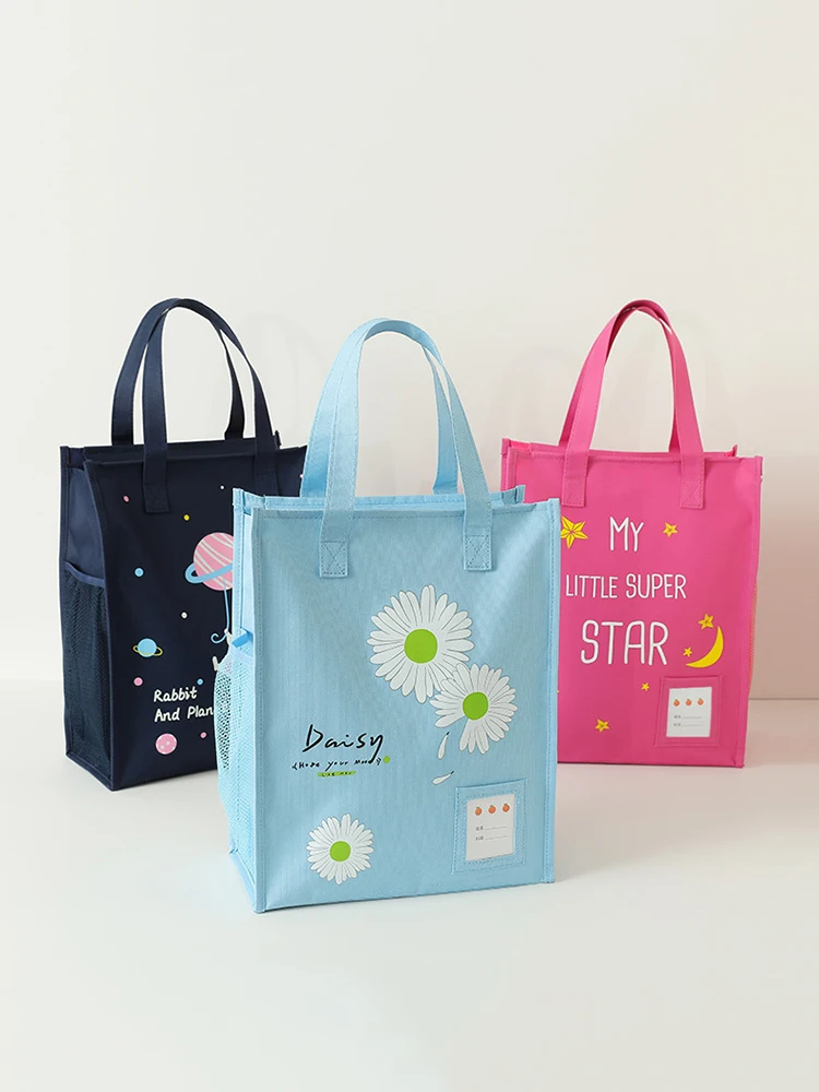 

Simple commuting handbags for students and office workers, lunch boxes, insulated bags, waterproof bags, fabric bags