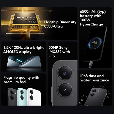 Смартфон Poco X8 Pro, 8/256ГБ, 12/512ГБ, global