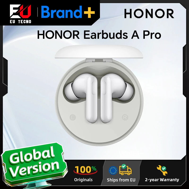HONOR Earbuds A Pro, Controlador Grande de 12.4 mm, Cancelación Activa de Ruido…