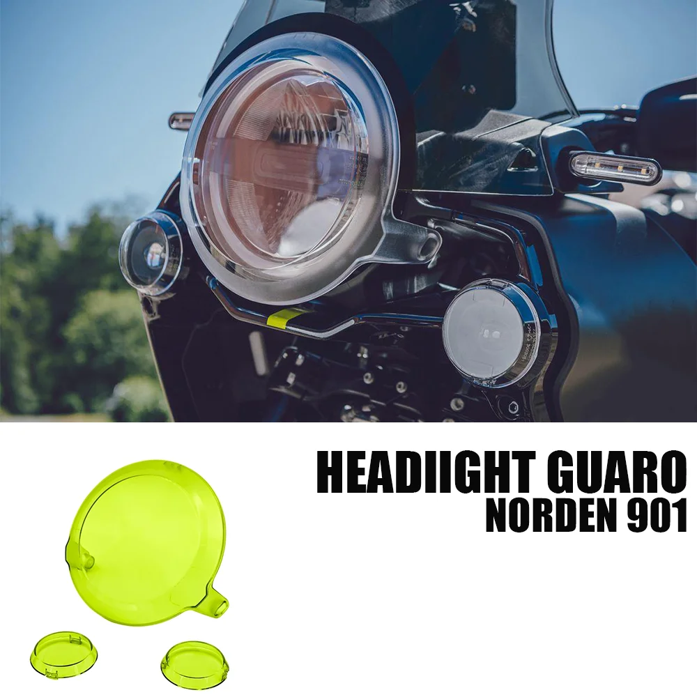 

For Husqvarna Norden 901 Headlight Guard Auxiliary Lamp Protection Cover Headlight Protective Cover Norden 901 Accessories