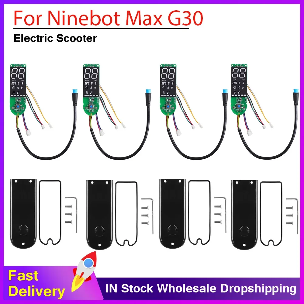 BT Cover Protection Led Display Dashboard For Ninebot MAX G30 Electric Scooter Replacement Display Kickscooter Parts