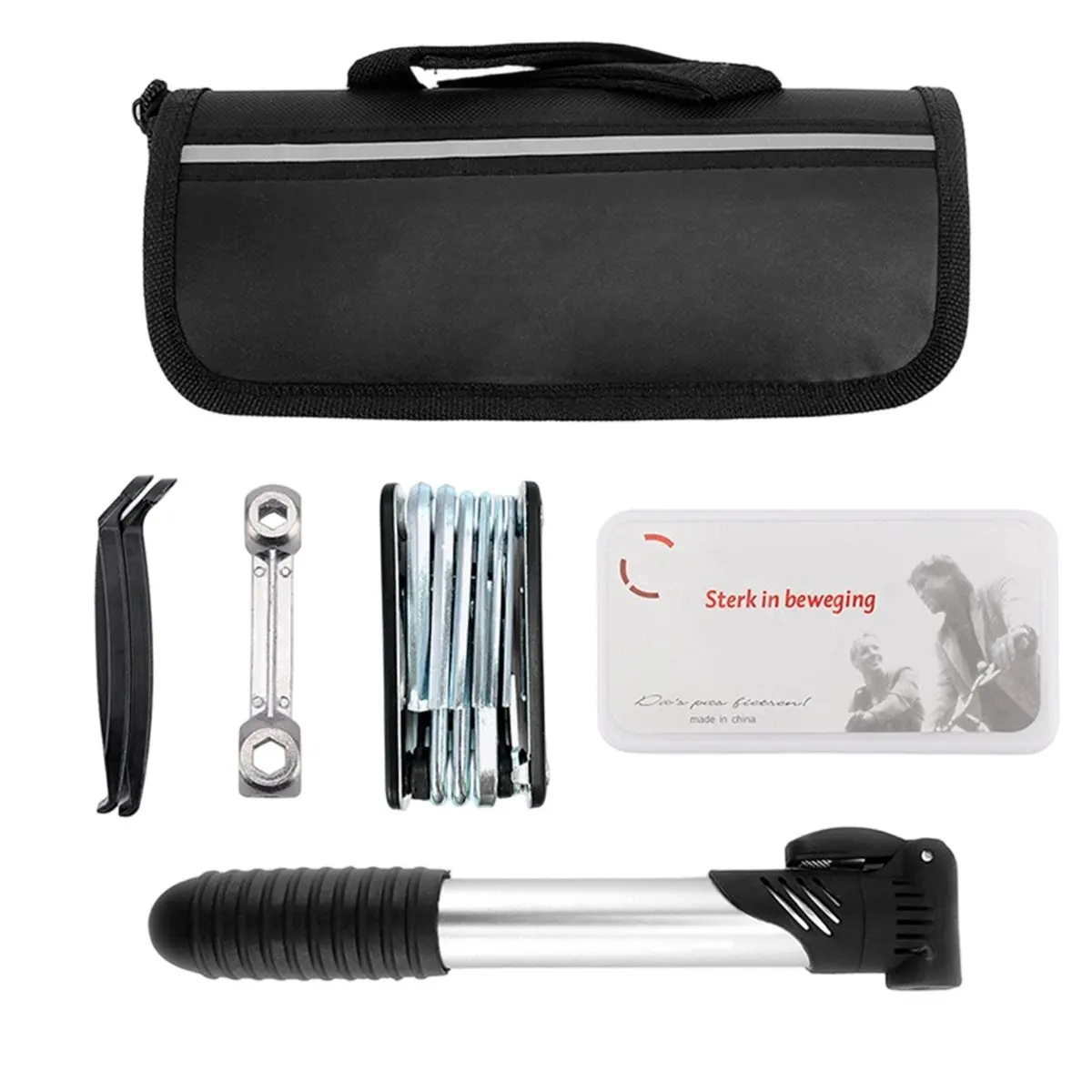 【50% OFF】Emergency Flat Tire Repair Kit,Piece Set for Bikes and Motorcycles