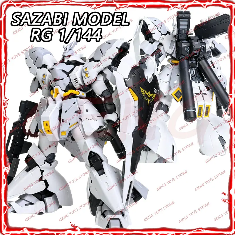 

New In Stock SIHAI Model SAZABI White RG1/144 Assembly Model Kit Plastic Skeleton Action Figure Collectibles Alloy Toy Gifts