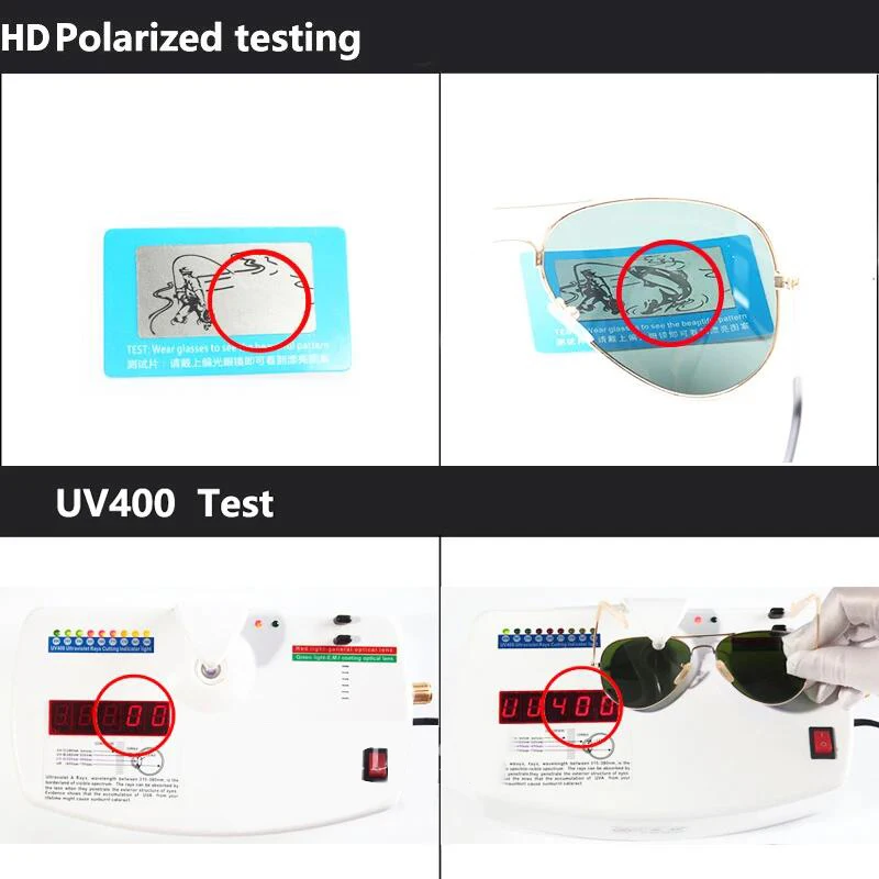 High Quality  Women Men Polarized Sunglasses Kids UV400 Aviation Brand Classic Mirror Male Oculos Vintage Man Drive Sun Glasses