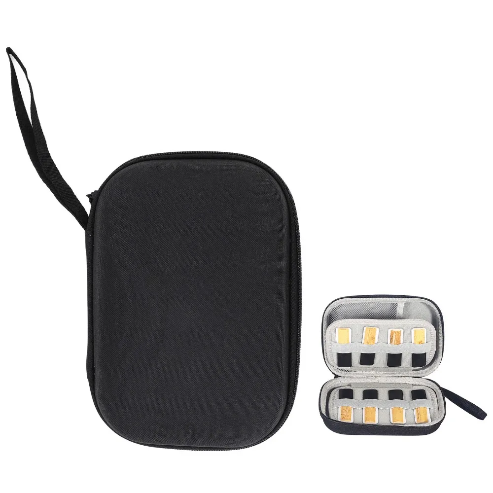 

Durable Waterproof ​Reeds Carrying Case​ ​EVA ​20 Pieces Capacity​ ​Reeds Storage Box​ Black/Grey Reed Carrying Holder​