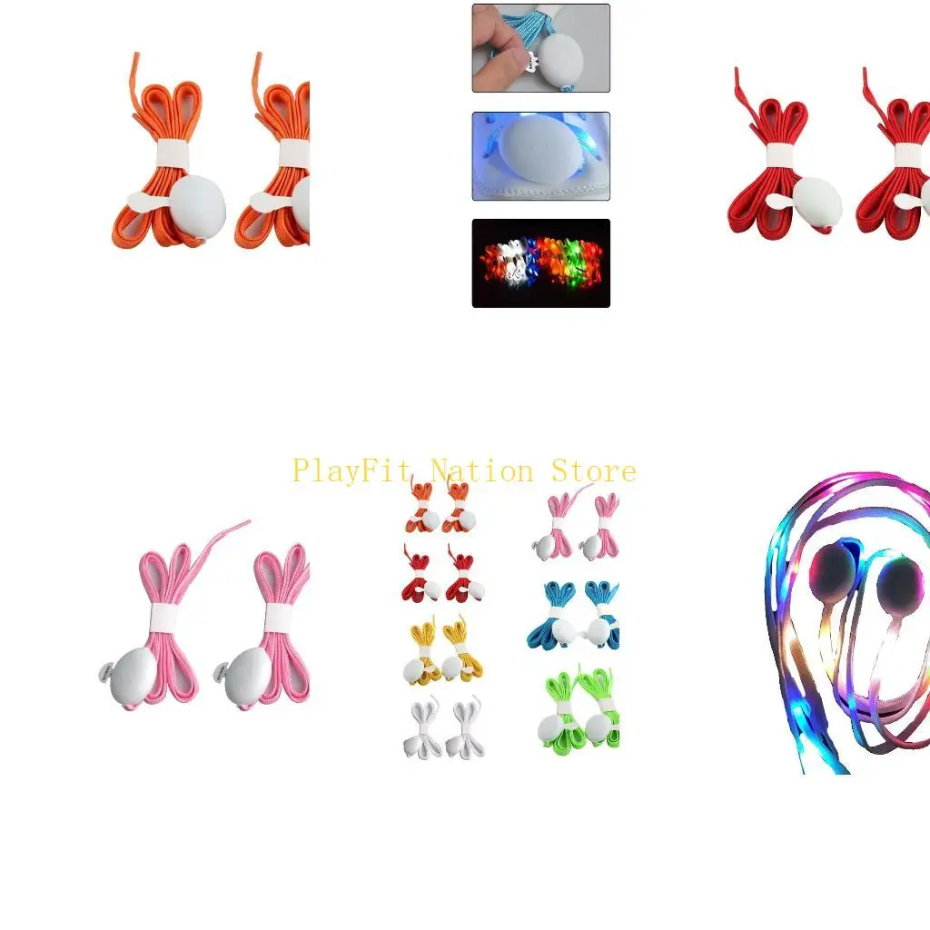 

242f светодиодные световые шнурки обувные шнурки легкие светящиеся светодиодные светодиодные развлечения шнурки