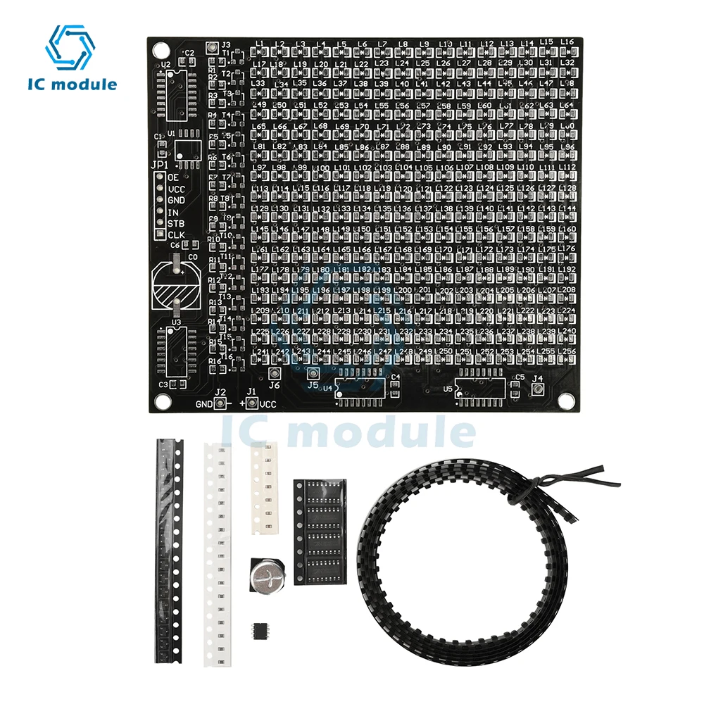 Рисунок 2 - 64LED/256LED красный дисплей светодиодный
