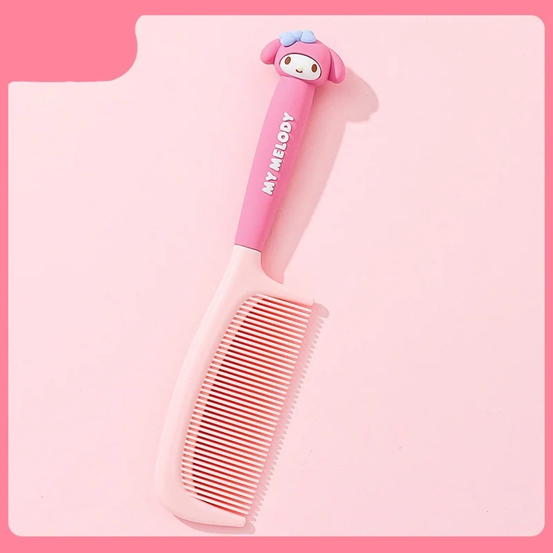 Kawaii Sanrio Comb  Kuromi Melody Cinnamoroll cute cartoon fashion Dressing comb Relaxing Scalp student Cleaning  supplies