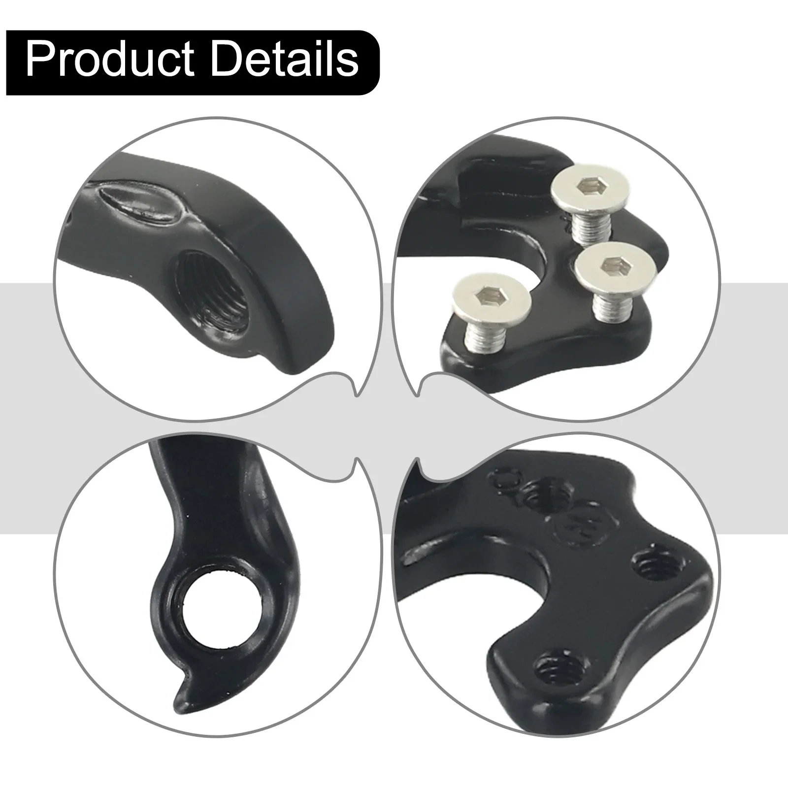 MECH Bike Tail Hook Tail HANGER Hook Aluminum Alloy Bicycle Bicycle Tail Hook Bike DERAILLEUR Protable Reliable