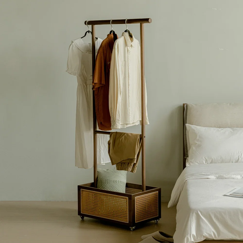 For Professional Use Solid Wood Basket for Bedroom Long Service Life Easy to Use Sturdy Construction Durable Build Heavy Duty