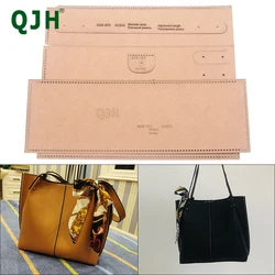 QJH Large Capacity Fashion Casual Bags Shoulder Commuter Bags Handbags Underarm Bags Acrylic/Kraft Cardboard Template Drawings