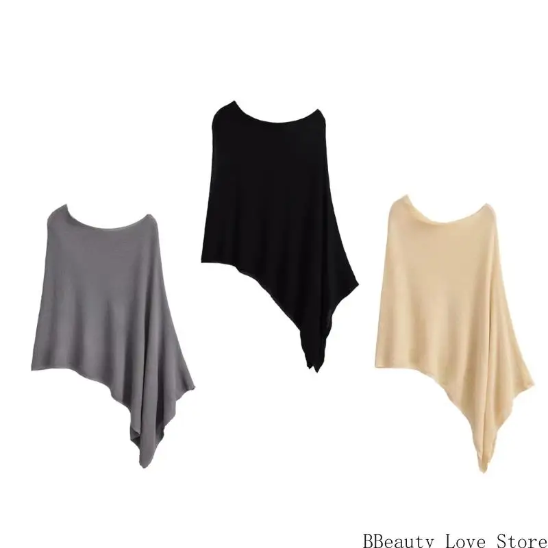 Avvolgimento a scialle in maglia traspirante leggero per donne fresco e comoda estate