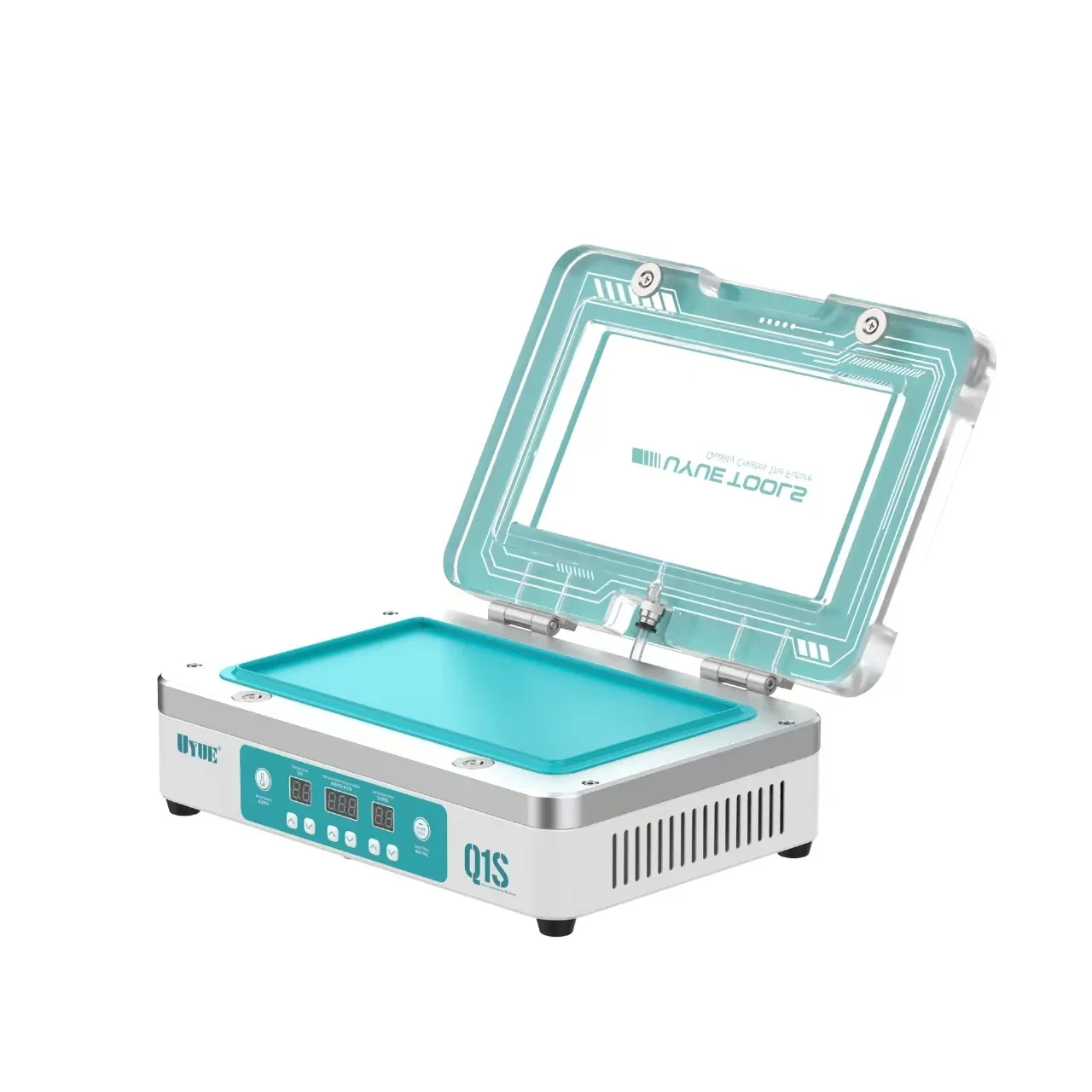 Q1S 9 Inch LCD OCA Laminating Machine with Pump 1 Year Warranty Flat Screen Display Glass Repair Tool for Phone Screen