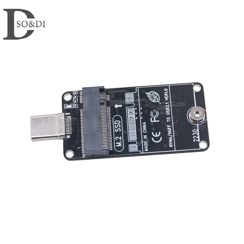 Адаптер M.2 SSD на USB 2230 USB Type-C, 1 шт.