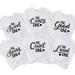 Group Besties Matching Tees Funny Girls Drinking Weekend Party T-shirts Best Friend Trip Tops Harajuku Casual Female Clothing