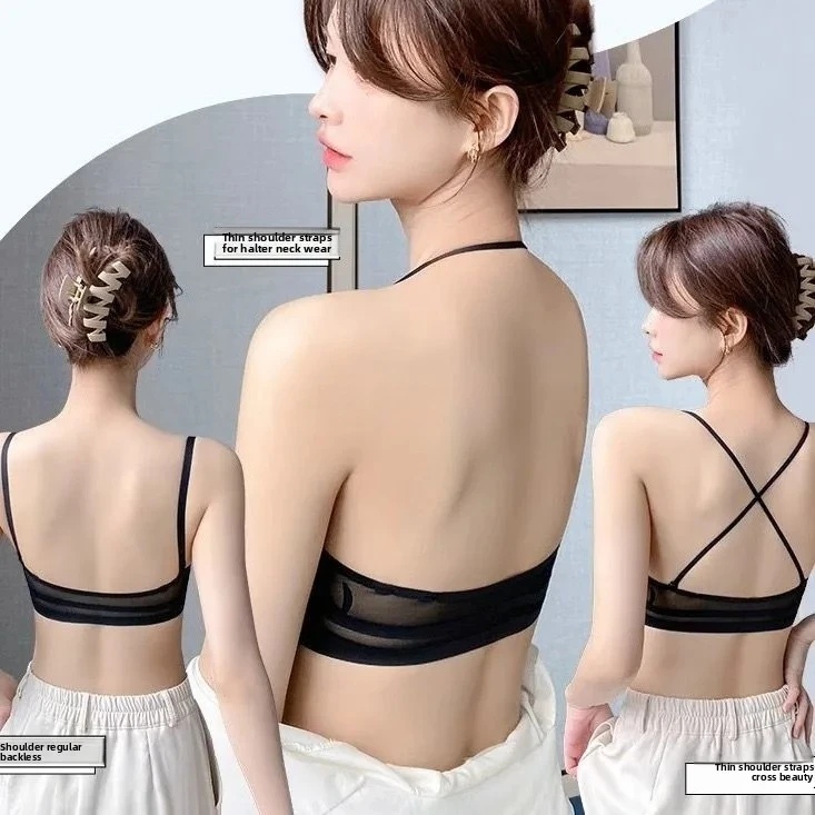 10cm Extreme Push Up Bra for Small Chest AA A B Cup - Front Closure Halter Neck, Seamless Lift Lingerie - Sexy Boost & Comfort