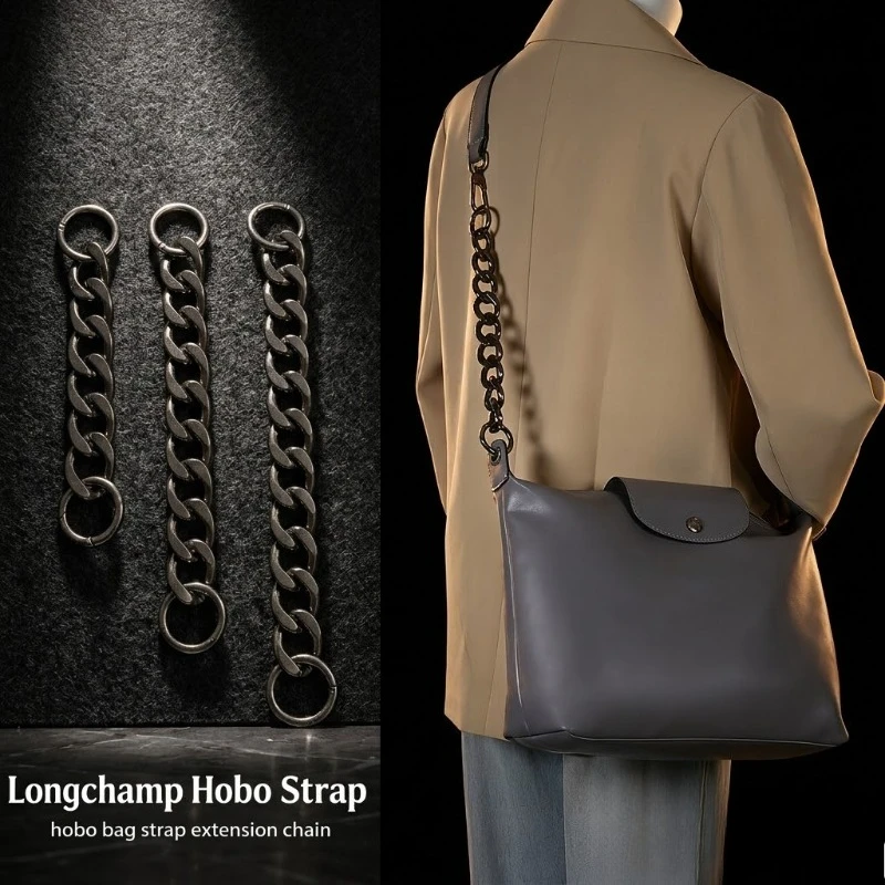 

Handbag Strap Extender Chain Crossbody Conversion Kit Bag Insert Organizer for Nylon Hobo Tote Underarm Purse Accessories