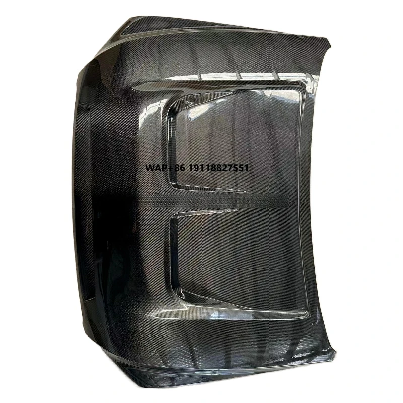 

New Arrival Tank 500 Engine Hood Real Carbon Fiber Restoration Parts with Appearing Cover