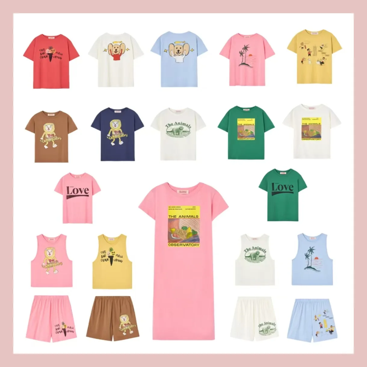 

Kids Clothing Tees Summer Printed Cartoon Fashion Short Sleeve Girl Boys T-shirt Popular Design Children's T Shirts Crewneck