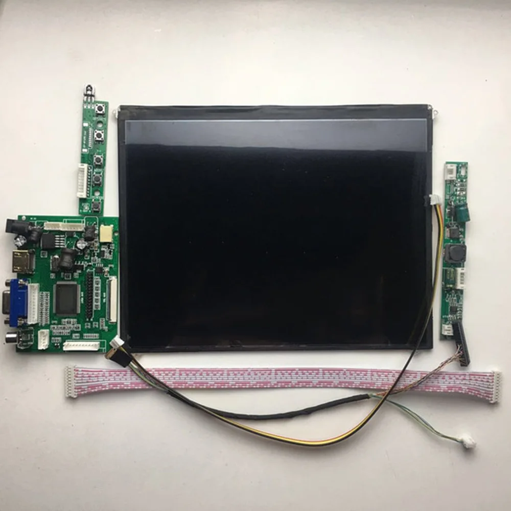 

HDMI Audio Controller Driver Board Monitor Kit for IPad 1 9.7" 1024X768 LP097X02 SLA1 SLA3 SLAA SLL2 LCD Screen Display