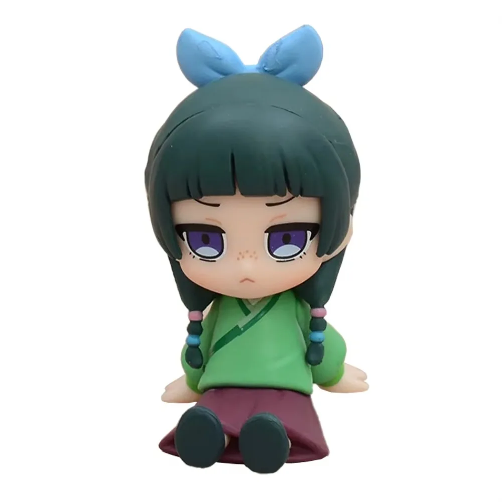 

Q Edition The Apothecary Diaries Figure Sitting Posture Anime Peripheral Maomao Action Figure Model Toys PVC Doll Jinshi Statue