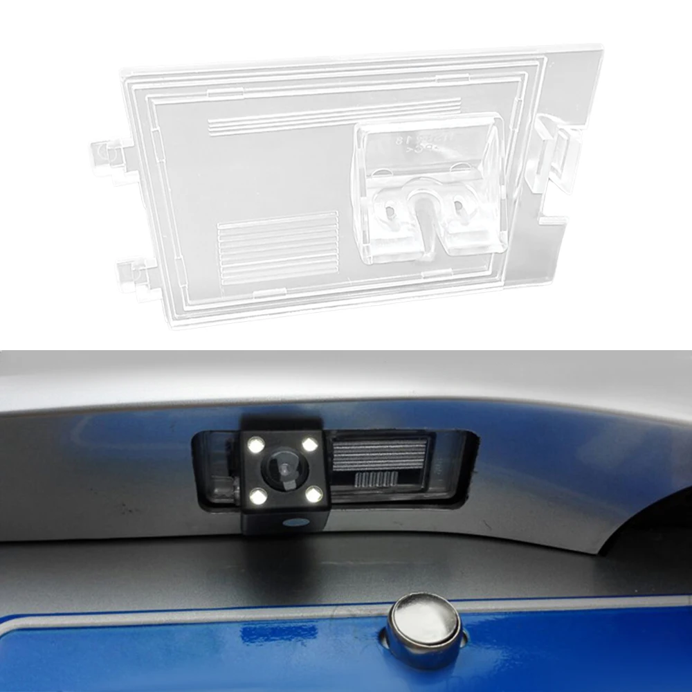 1Pc Car Rearview Camera Bracket LicensePlate Light Housing Stand for Jeep Compass Cherokee KL Liberty Grand Cherokee WK2 Patriot