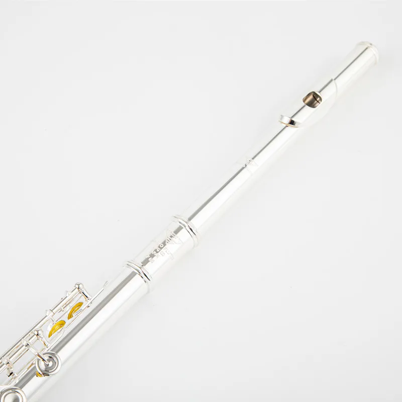 Made in Japan Sankyo 601 Flute Silver Plated Flutes French Button Split E Mechanism B Leg Flute 17 Holes Open